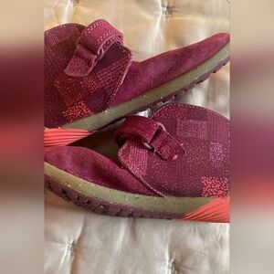 Kids' Pink Suede Shoes